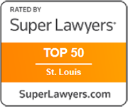Rated By Super Lawyers | Top 50 | St. Louis | SuperLawyers.com