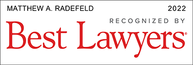Matthew A. Radefeld | 2022 | Recognized By Best Lawyers
